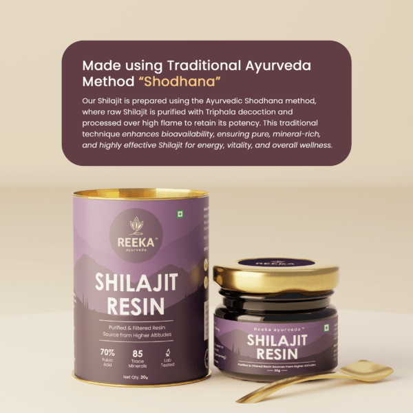 Pure shilajit resin