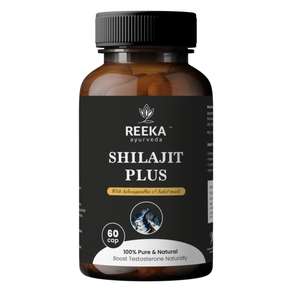 Reeka Ayurveda - Shilajit Plus Capsule, Vitality and Stamina capsule 500mg